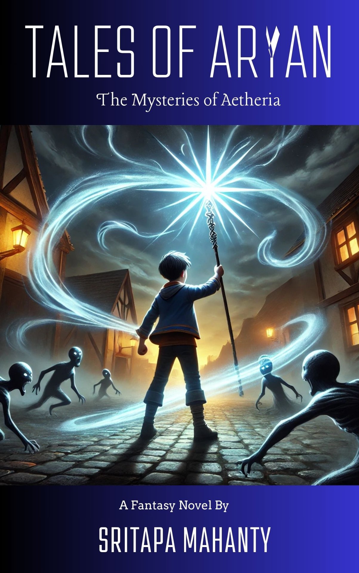 Book cover of Tales of Aryan — The Mysteries of Aetheria
