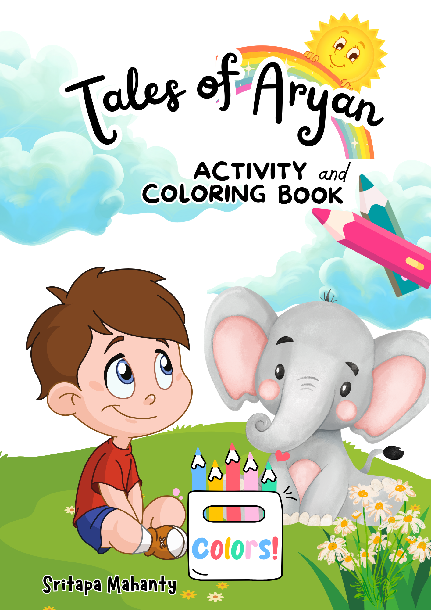 Book cover of Tales of Aryan — Activity & Coloring Book