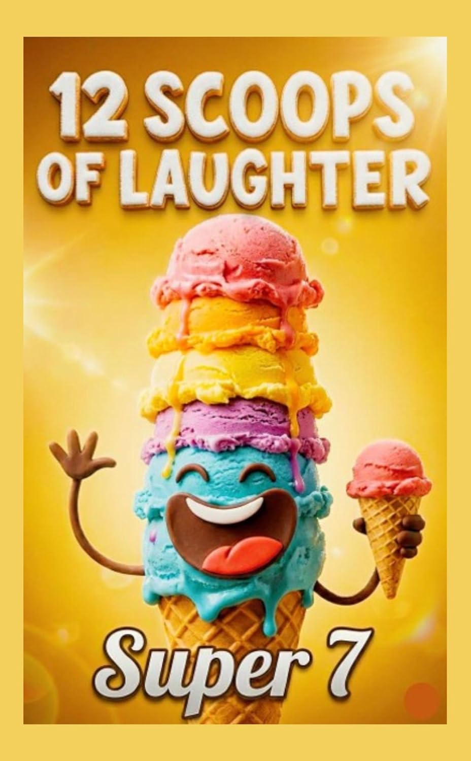 Book cover of 12 Scoops of Laughter